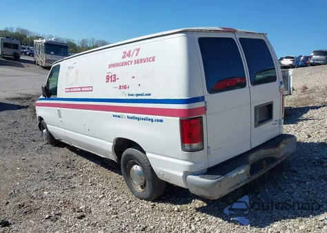 1999 Ford E-150 Commercial/Recreational from USA, damaged, VIN 1FTRE1425XHC16321